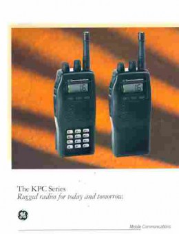 Буклет GE The KPC Series Rugged radios for today and tomorrow, 55-303, Баград.рф